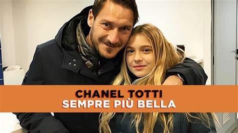 figlia di totti chanel|figlia di francesco totti.